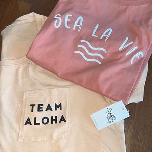 Beachy sea themed tshirt bundle